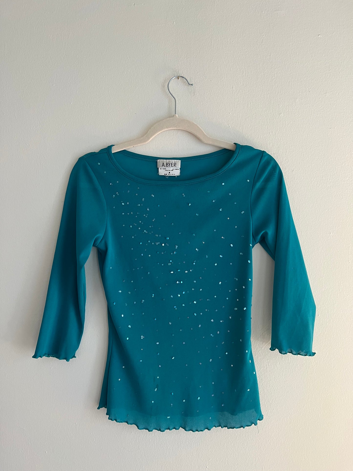 Y2K A.Byer Sequin Top